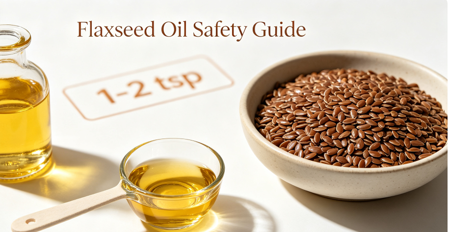 can you overdose on flaxseed oil